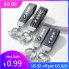 BAAO1 New Carbon fiber Car Keychain Ring Leather Emblem Keyring For BMW 1 2 3 4 5 7Series X1 X3 X4 X5 X6 X7 F10 F20 F30 G20 G30 F