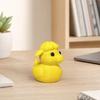 3D-печатная фигурка утки, Забавная статуэтка утки с котом/собакой/ягненком, Милый животный настольный орнамент для офиса, Домашний декор, Аксессуар для приборной панели автомобиля