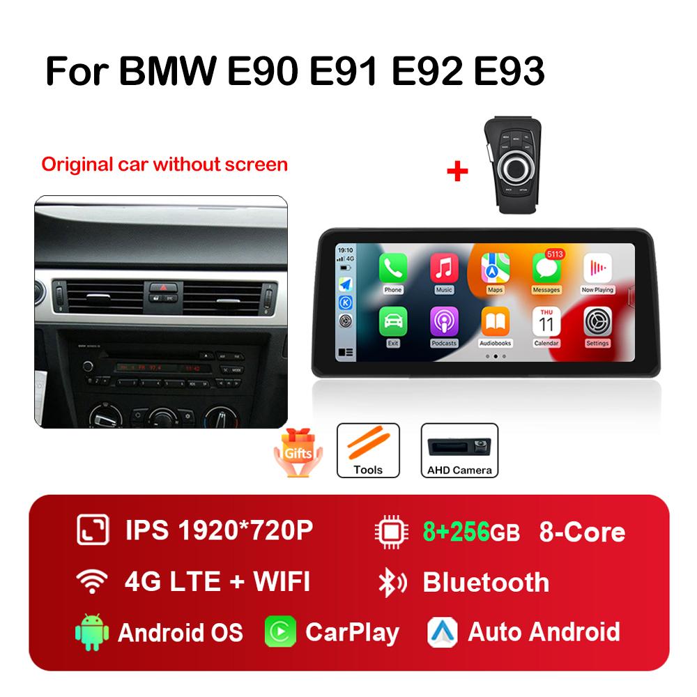 12,3-дюймовый Android автомобильный радио мультимедийный плеер для BMW 3 серии E90 E91 E92 E93 2005 - 2012 GPS HD сенсорный экран DSP стерео