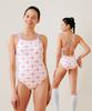 Женский слитный купальник Jeteseu с двойными бретелями через плечо Daisy Blush L9A0057