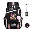 Animation Peripheral Printing Korean Version Style Children'S Backpack College Style Junior High School Student Leisure Schoolbag