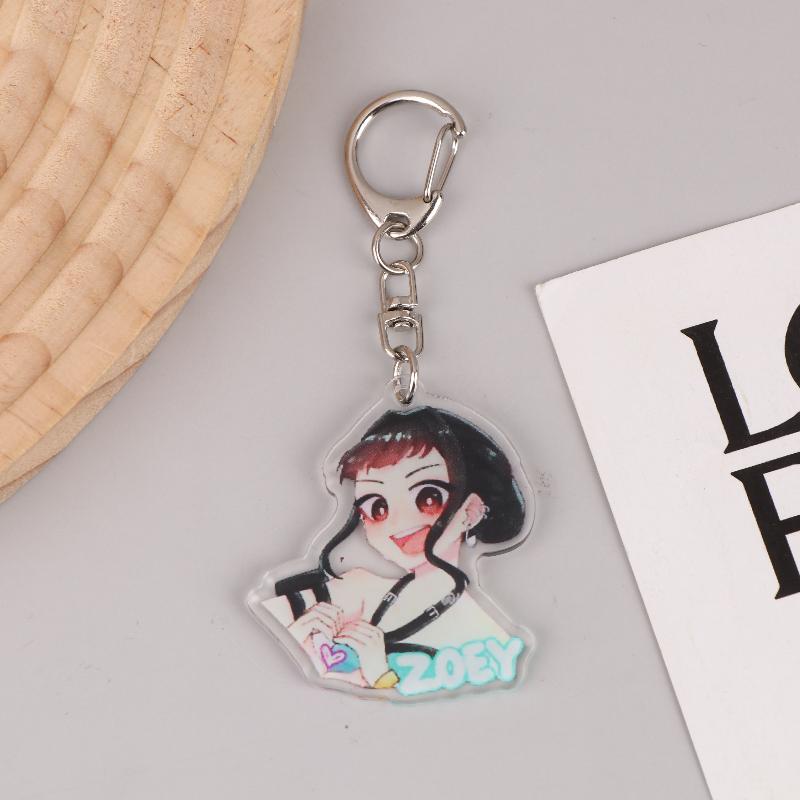 Kpop Охотники на демонов Huntrix Saja Boys Брелки для аксессуаров Ювелирные изделия Руми Зои Джину Мира Продал душу Брелки Подарки для фанатов