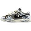 Кроссовки Dunk Heartfelt, God's Eye Coverage Cushioning Низкие Кеды для Скейтборда Унисекс Коричнево-серые HF5441-202(Команда45-)