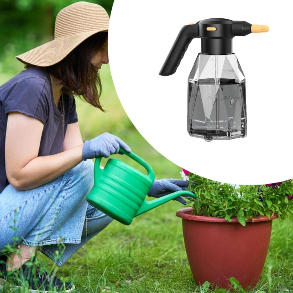 2-литровая электрическая лейка, распылитель пены, автомойка, 14 х 27 см, для мытья окон