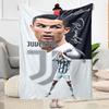 Ronaldo's Manchester Legacy Blanket Comfortable Perfect for Chair Sofa Livingroom for All Seasons Stylish Decor
