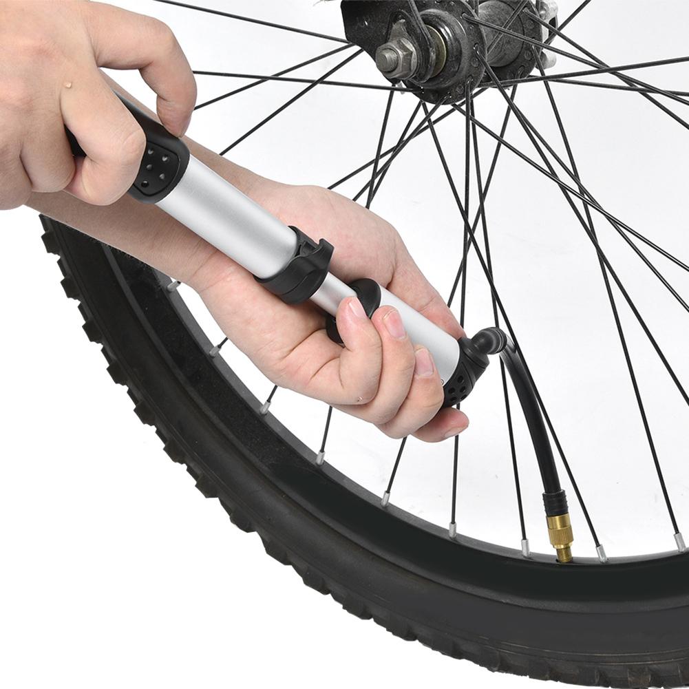 Portable Bike Pumps High Pressure Road Bicycle Pump with Air Guage Tyre Inflator Accessory