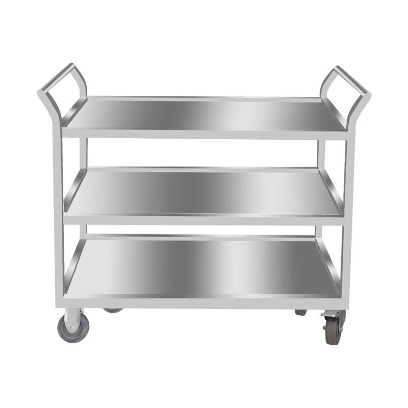 Yude 2-Tier Commercial 304 Stainless Steel Utility Cart