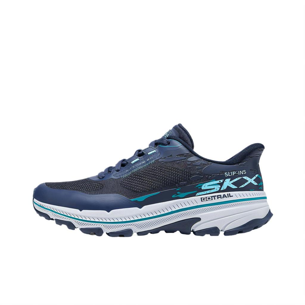 Skechers Серия Go Удобные низкие кроссовки для бега Женские кроссовки Темно-синие 129532-NVAQ