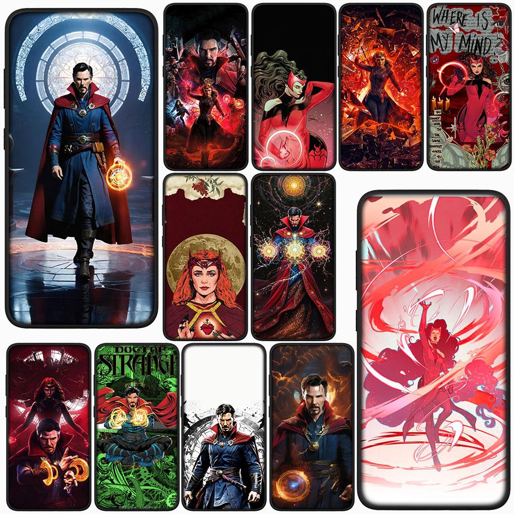 for Apple iPhone 17 16 Plus 13 12 Pro Max Mini X XR Xs ProMax 16E 15+ 17+ Air Phone Case Scarlet Witch Marvel Doctor Strange
