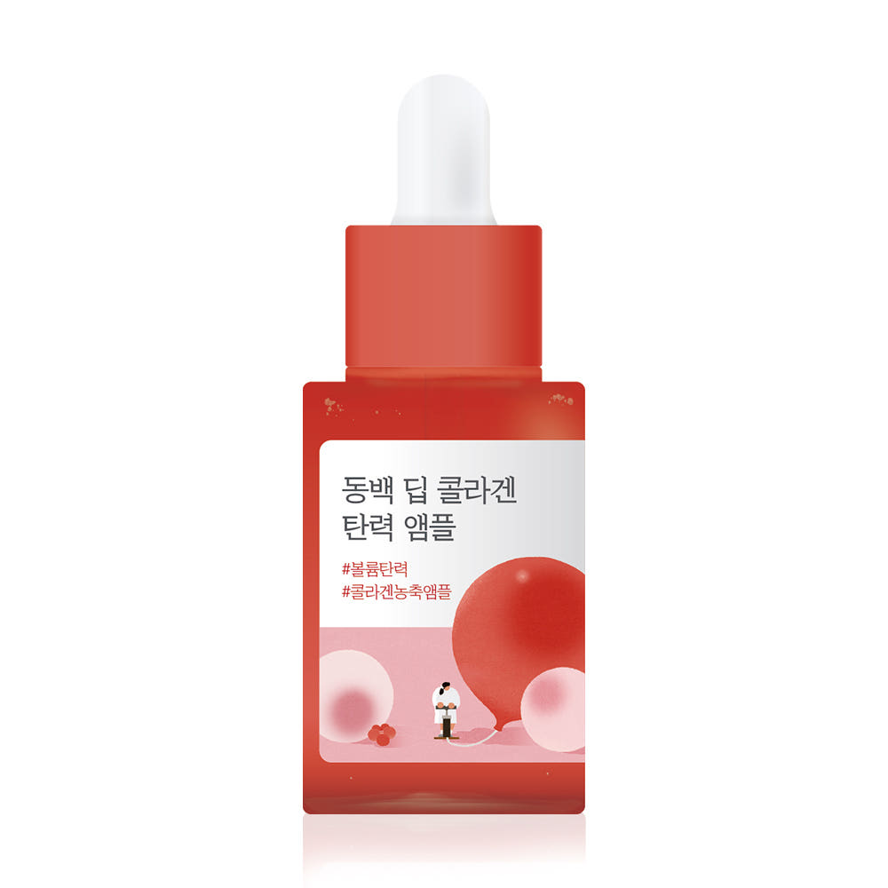 Round Lab Camellia Deep Collagen Firming Ampoule 30ml PDRN & Collagen Elasticity Serum