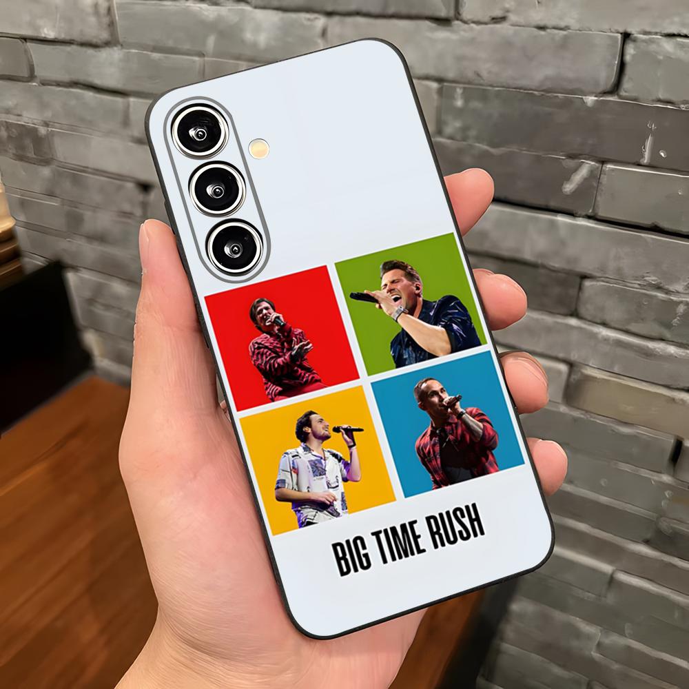 Pop Big Time Rush Phone Case For Samsung A25 A13 A33 5G A54 A36 A35 A56 A52 A14 Shockproof Soft Cover