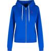 Polo Long Sleeve Hooded Zip Jacket Women Jackets Blue 211935584-011