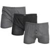 Mens Patterned Jersey Boxer Shorts (3 Pairs)
