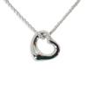 [Б/у] TIFFANY/Tiffany 925 Open Heart Pendant/Necklace/g409-82