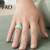 Smart Ring Cover 2 Pcs Silicone Protector for Oura Ring5, Ultra-Thin Sleeve, Durable Protection Scratch Resistant Waterproof All Round Daily Women Men