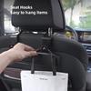 MVDC1 2Pcs Car Seat Hook Storage Hanger Auto Accessories For Citroen C5X e-C4 X e-C3 C4 C3 C5 Berlingo C-Elysee C-Crosser C1 C6 C2