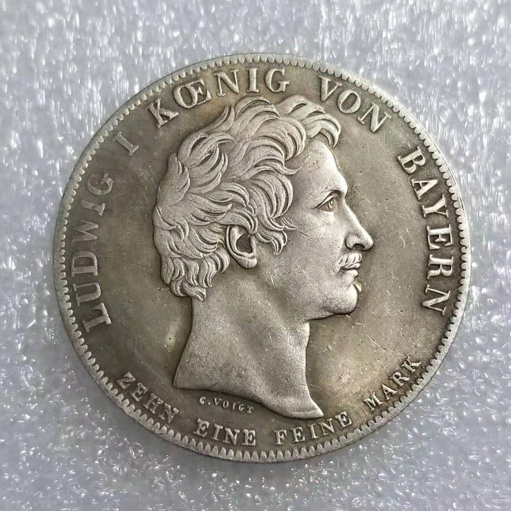 1834 German Commemorative Collectible Souvenirs Silver Coins