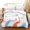 Darling In The Franxx Bedding Set Boys Bedroom Duvet Cover Set 3D Bed Sheet Single Twin Full Queen King Size Duvet Cover Bed Set