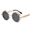 New Round Metal Sunglasses Steampunk Men Women Fashion Glasses Brand Designer Retro Vintage Sun Glasses Uv400