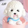 Car Aromatherapy Air Freshener Cup Shaking Head Dog Ornament Resin Teddy Schnauzer Dashboard Cute Puppy Interior Decor Decor Heat Resistant