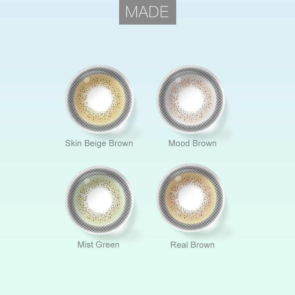 Magister Цветные контактные линзы для глаз Мягкие линзы Цветные контактные линзы Красивые цветные линзы для учеников