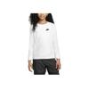 Sportswear Soft And Breathable Long Sleeve T-Shirt Kids Tops White FZ4946-100