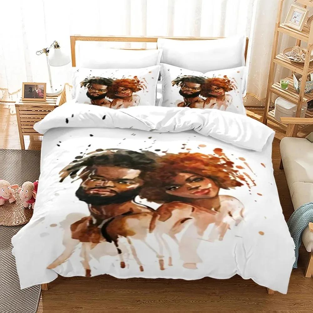 Новый комплект постельного белья King Queen Lovers Single Twin Full Queen King Size Lover с масляной росписью, комплект постельного белья Aldult Kid Bedroom Duvetcover 020