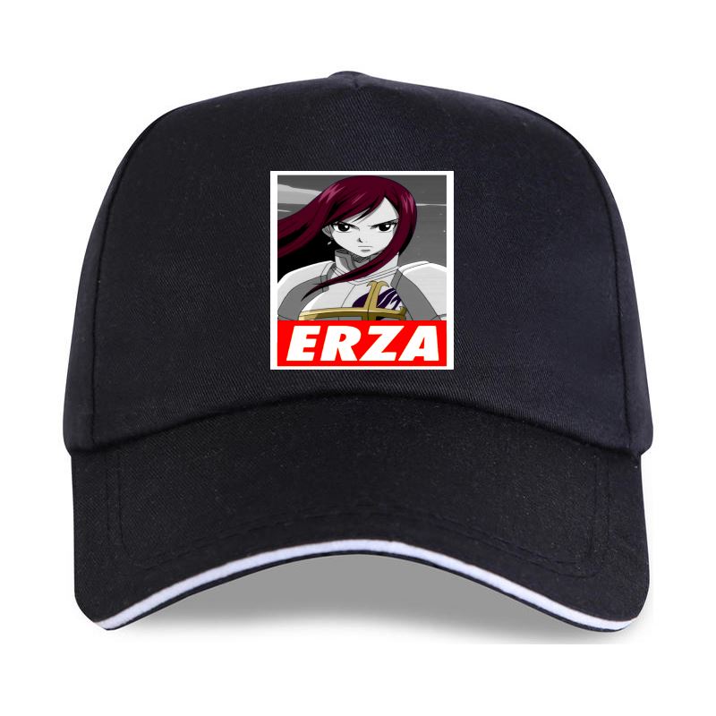 Новая кепка-шапка унисекс Бейсболка Fairy Tail забавные топы-fairy Tail- Erza унисекс хлопок аниме Harajuku уличная одежда