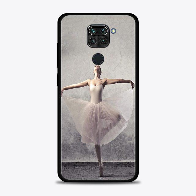 Case For Xiaomi Redmi Note 11 9 8 10 Pro 9s 8t 7 10pro Max Cover For Redmi 11 9 9c 9a 8 8a 7 7a Dance Girl Ballerina Ballet