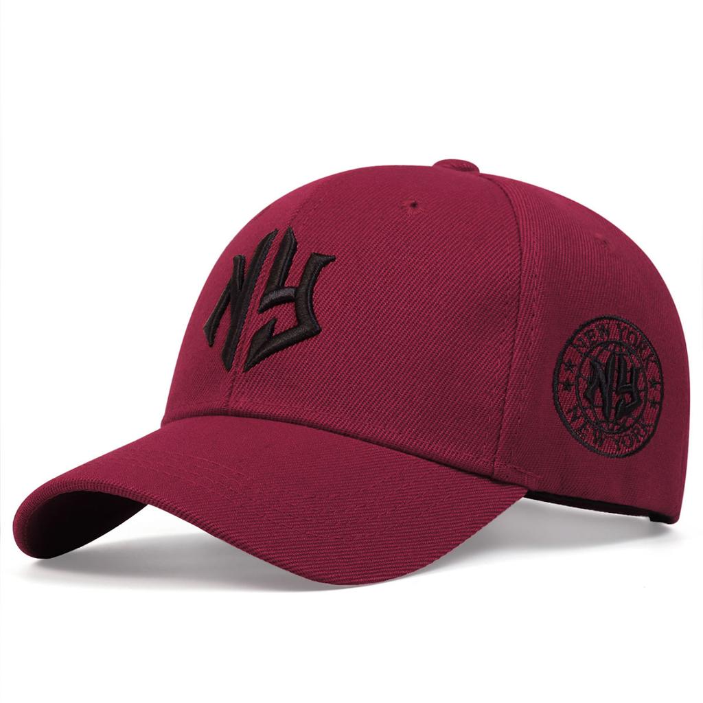 Unisex NG Letter Embroidery Baseball Caps Spring Autumn Outdoor Sunscreen Hat Adjustable Casual Trucker Hats