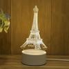 Creative Led Night Light Usb Plug Night Light Monochrome Bedside 3d Night Light