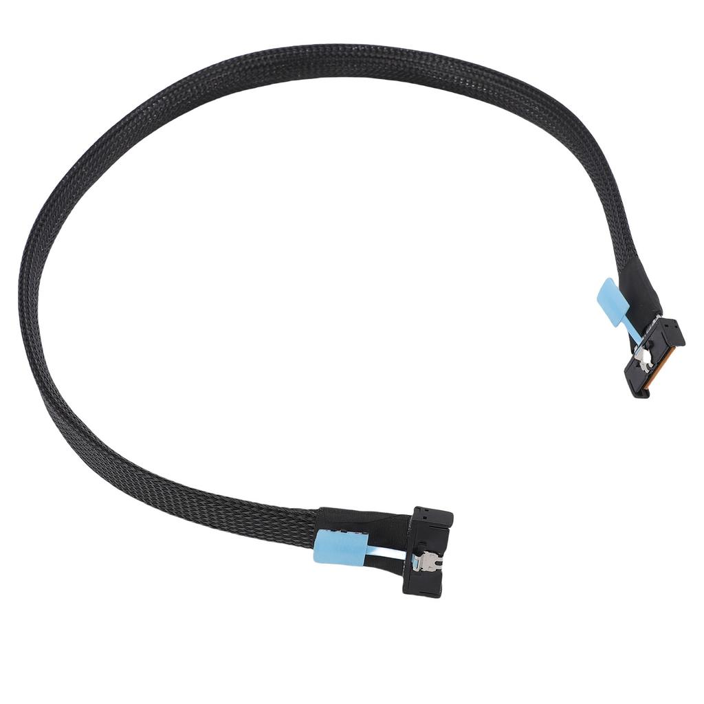 Кабель MCIO к MCIO 8X 74 контакта 2,1 фута Прямой к Прямому Кабель для передачи данных на высокой скорости 32 Гбит/с для Серверного Дата-центра