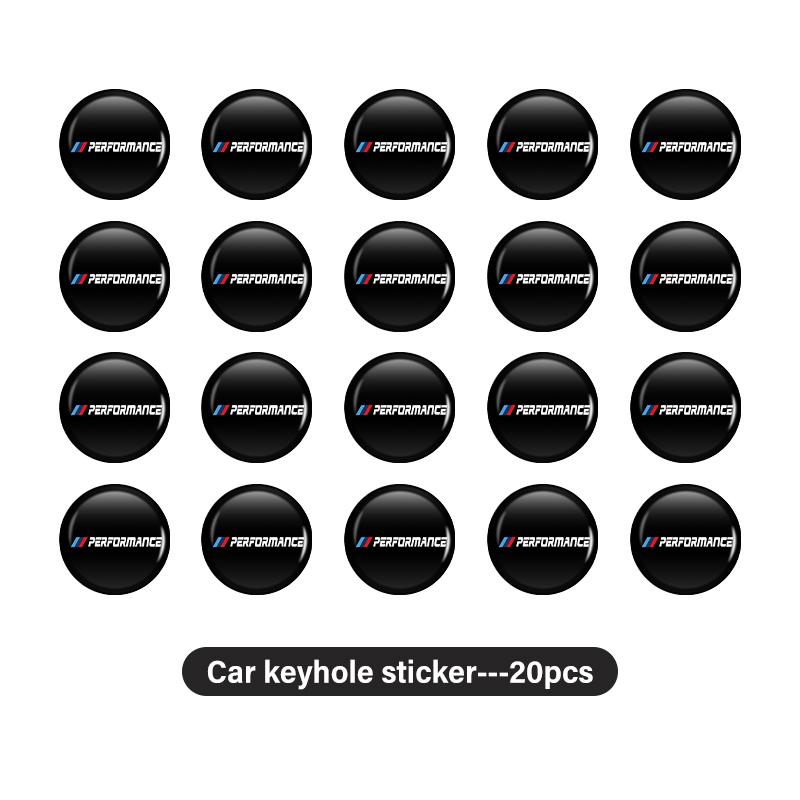 Для BMW Стайлинг автомобиля Замок Замочная скважина Наклейки против блокировки Украшение Аксессуар G30 G20 M3 M5 E91 E92 E93 E36 E70 X3 X4 X5 X1 E39