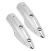 2pcs 7 8in Handrail End 316 Stainless Steel Anti Corrosion Accessory for Marine Boat