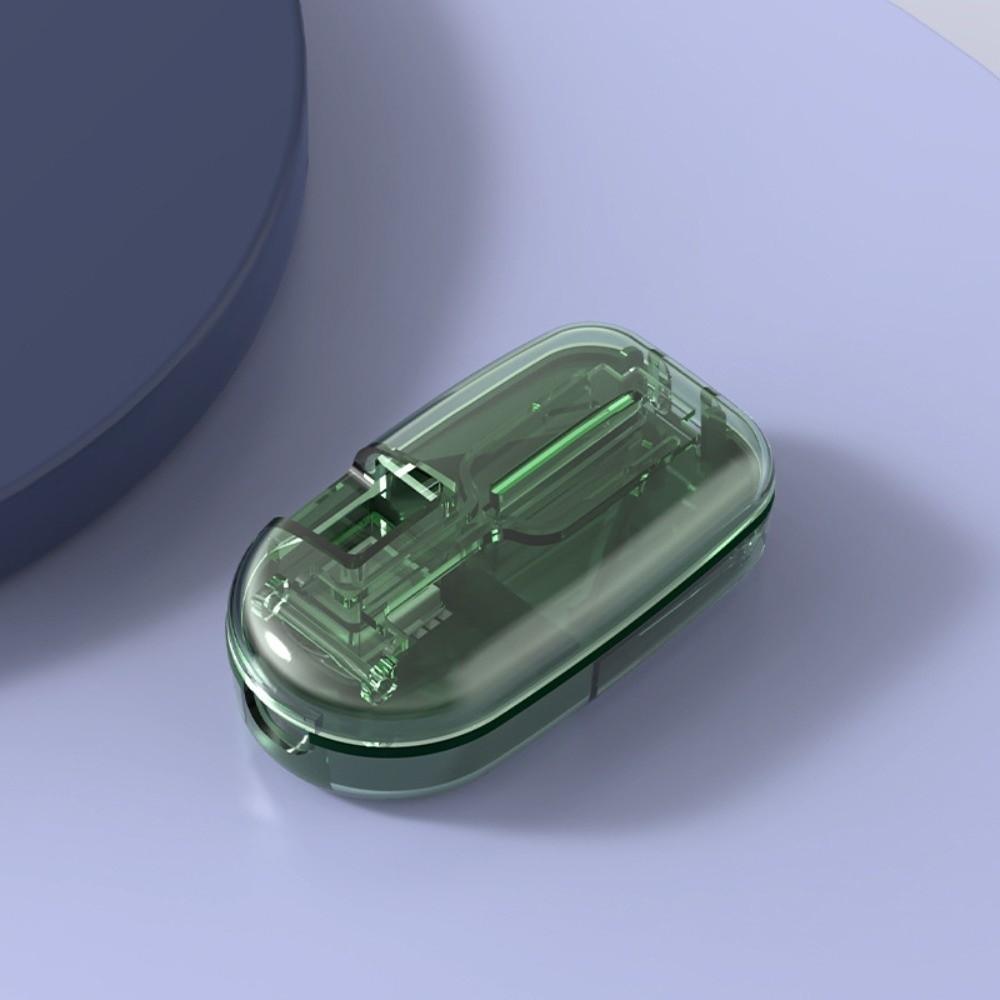 Multifunctional Pill Box with Pill Cutter 3 in 1 Medicine Tablet Storage Box for Home Travel