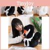 Adorable White And Black Plush Swan Stuffed Animal Doll For Home Decoration And Gift Giving