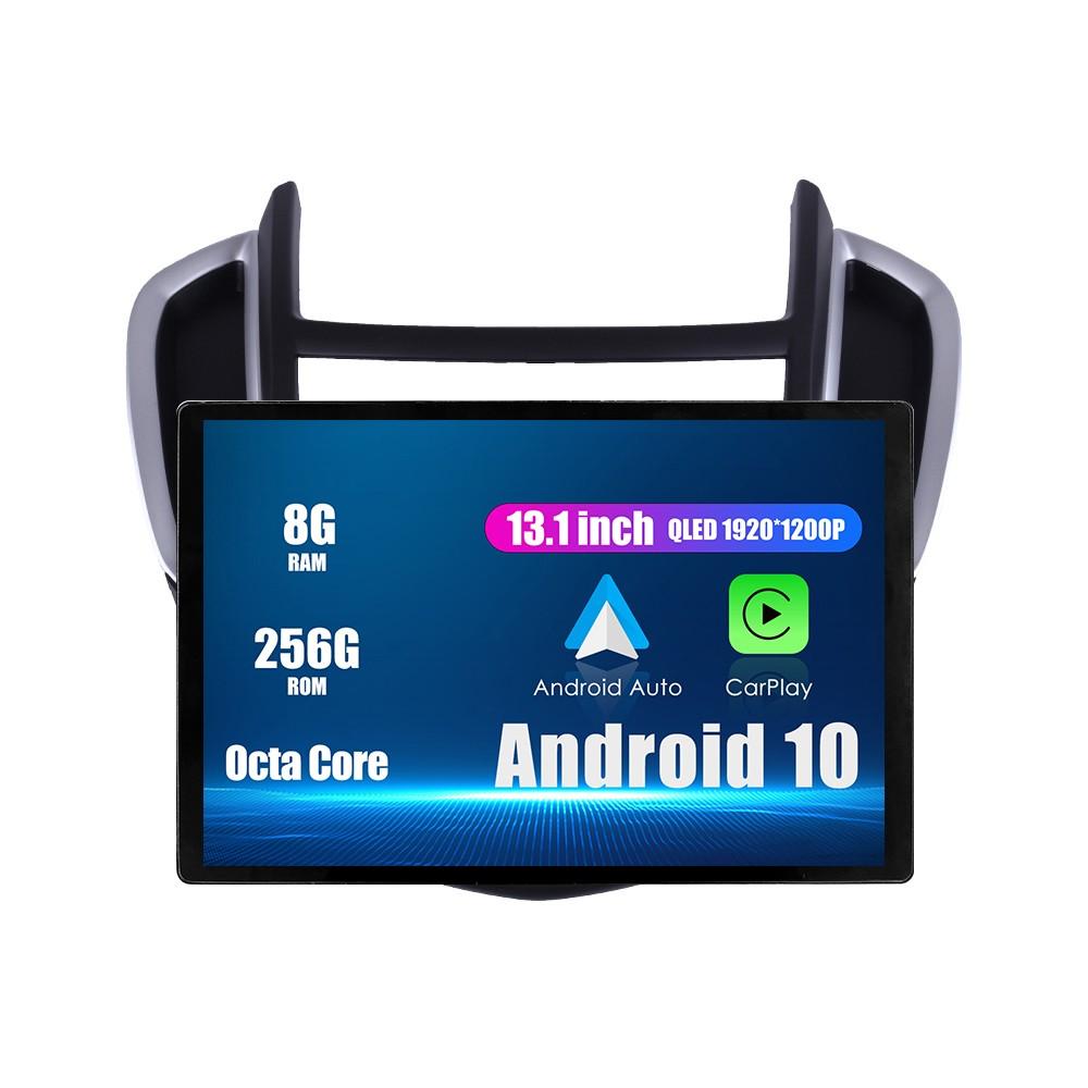 Android Радио 13,1 "Автомобильное стереонавигационное головное устройство Мультимедийный плеер GPS для Chevry Trax 2014-2016