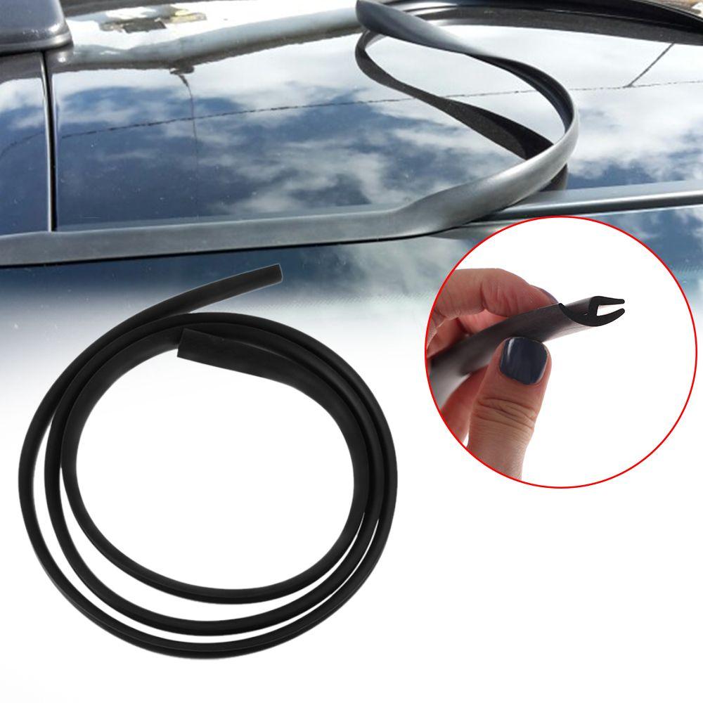 Wiper Cover Car Ageing Rubber Seal Strip Water Diversion Trim Moulding Under Front Windshield Panel