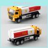 Alloy Model Tanker With Inertia Control And Door Opening Design For Kids Gift