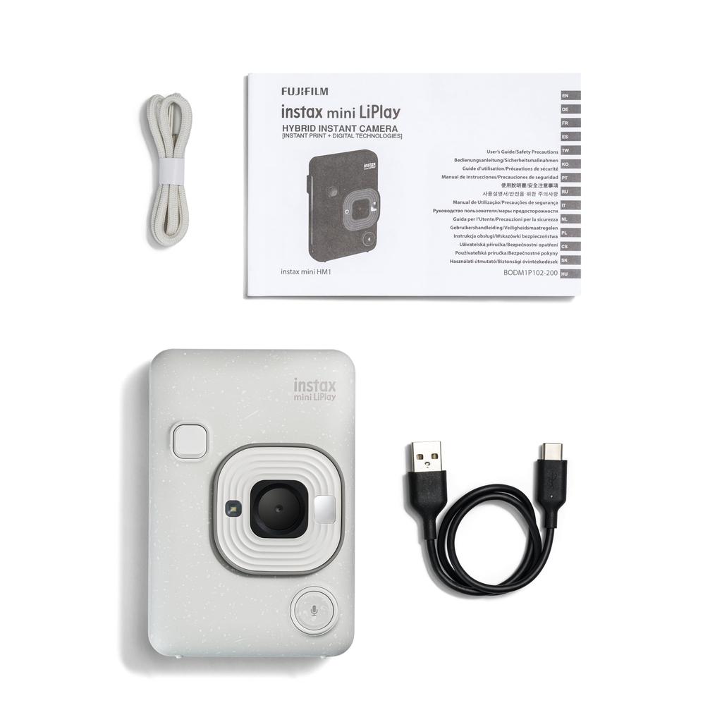 Fujifilm Instax Instant Printer instax mini LiPlay White INS LIPLAY C WHITE VN Камера/смартфон