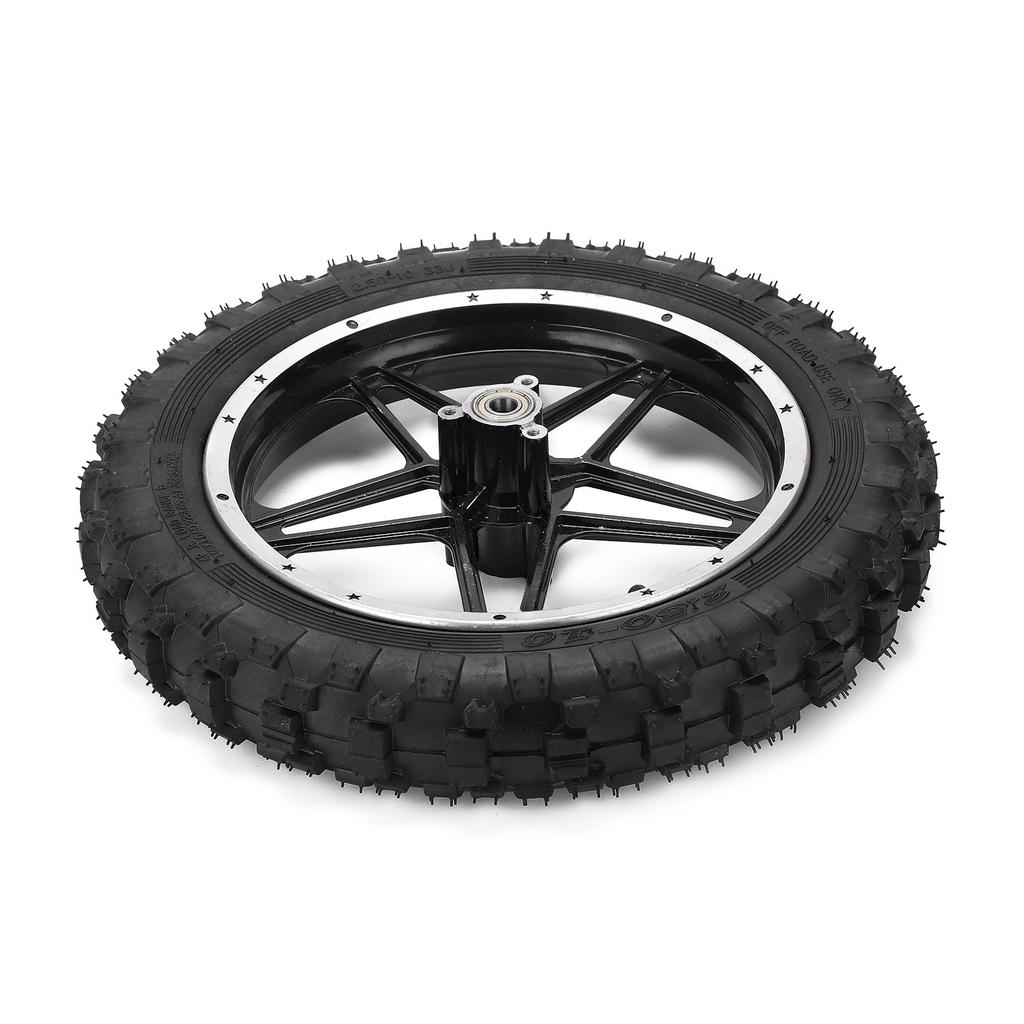 2.510-дюймовая резиновая покрышка для переднего колеса подходит для 47cc 49cc 2-тактного мини-внедорожного мотоцикла