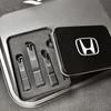 TQDX8 Car Logo Nail Clippers Manicure Beauty Tools 4 Piece Accessories For Honda Civic Accord Crosstour Spirior Odyssey Avancier UR-V