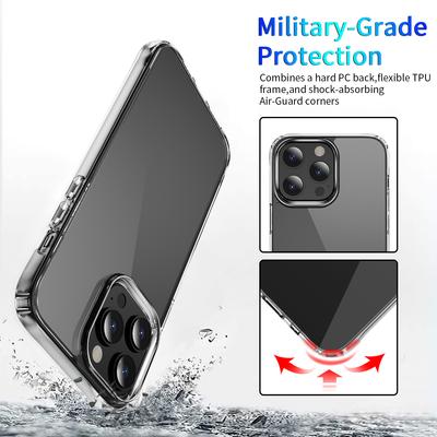 Противоударный акриловый чехол военного класса для Iphone 14 13 12 Mini 11 Pro Xs Max X Xr 7 8 Plus Se 2020