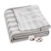 Single Towel Pile Soft To the Machine Mayer and Dark Blanket, 100% Cotton, Toweling, Breathable, Sweat-Wicking, Moisture-Wicking, Touch, Fluffy,