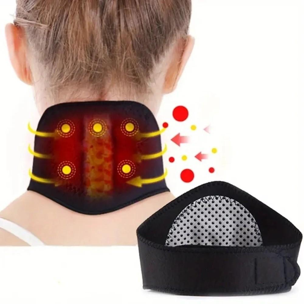 Soft Self-Heating Neck Brace Portable Heat Therapy Brace  Home Therapy Tingling Relief