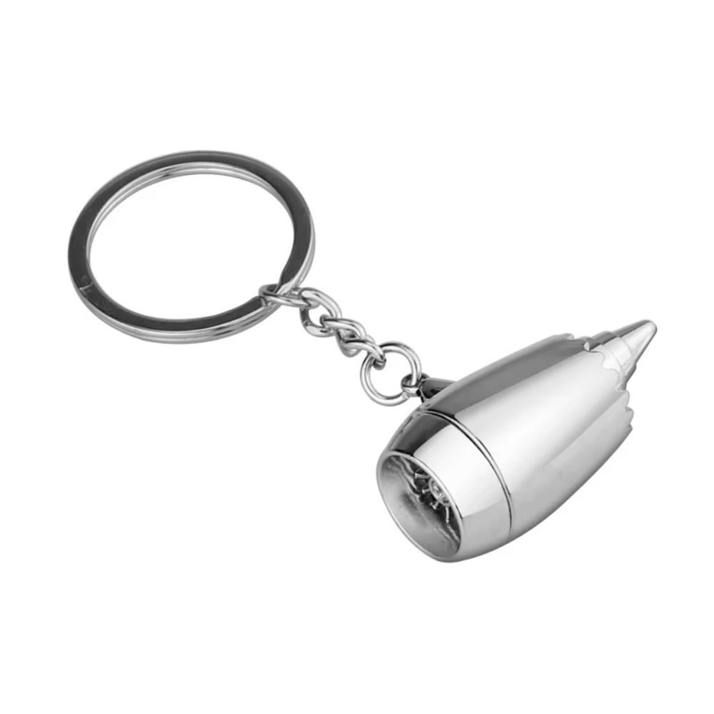 Cellphone Charm Aircraft Engine Key Chain Zinc Zinc Zinc Alloy Mini Jet Engine Aviation Academy