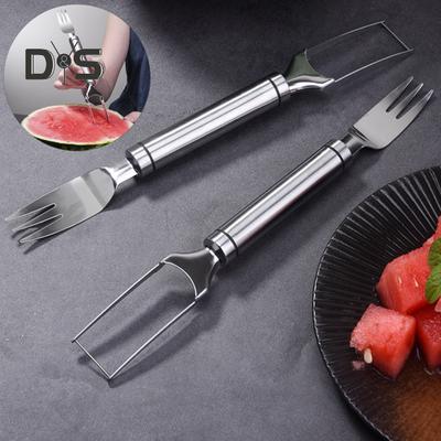 Легкая чистка, резак для фруктов, слайсер 2-в-1, современный резак для арбуза, специальный инструмент