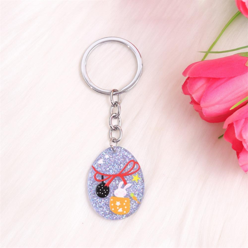 Счастливой Пасхи Яйцо Пасхальный Брелок Кролик Пасхальный Кролик Брелок Пасхальное Яйцо Брелок Автомобильный Брелок