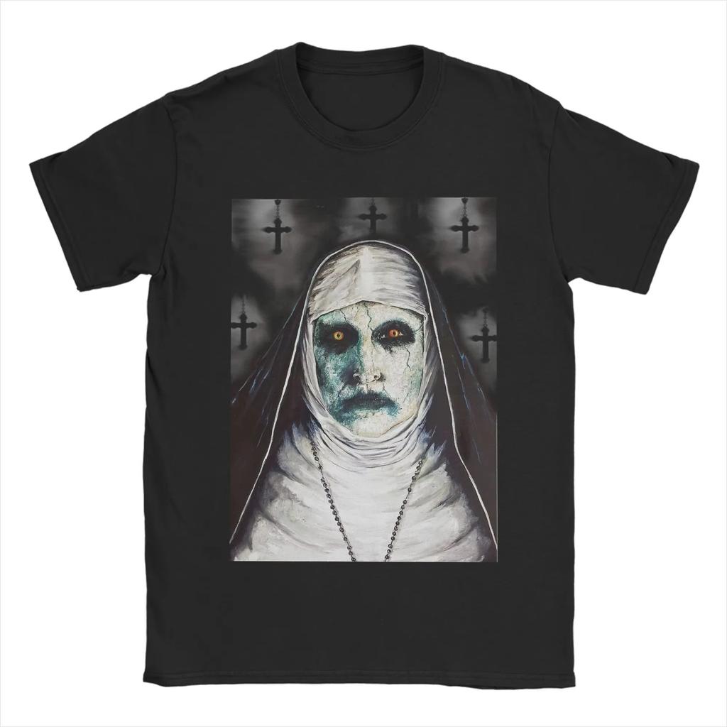 2026 Summer Hot Sale The Conjuring Movie Unisex T Shirt Novelty Tees Short Sleeve Crewneck TShirt 100 Cotton Unique Clothes Tops