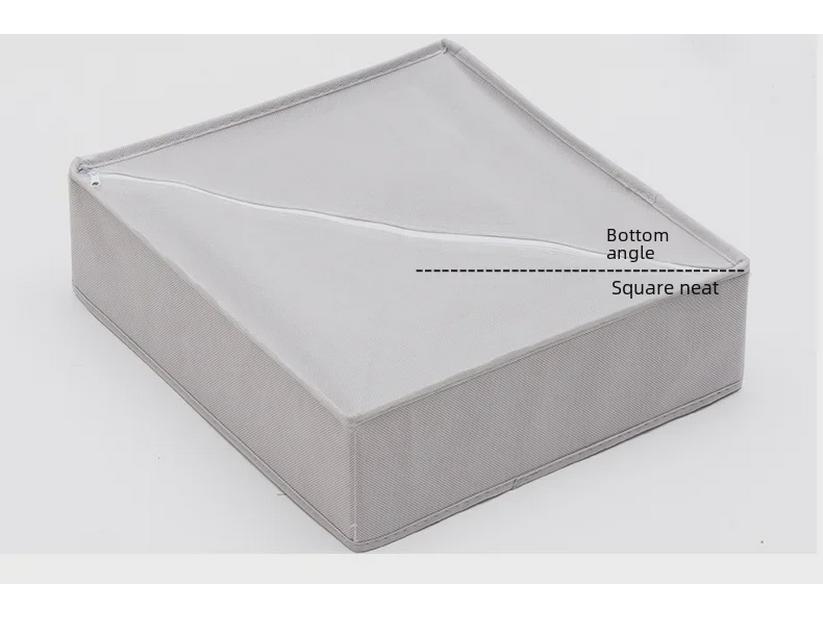 Ящик для хранения нижнего белья Morandi Fabric — органайзер 3 в 1 для бюстгальтеров, носков и многого другого